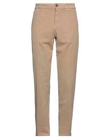 CRUNA Casual trouser Beige 98% Cotton, 2% Elastane