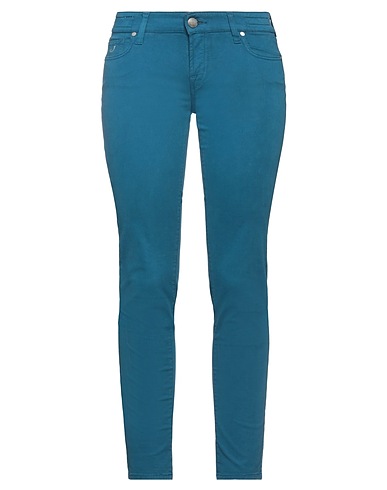JACOB COHЁN Pantalone Verde petrolio 60% Cotone, 19% Viscosa, 19% Poliestere, 2% Elastan
