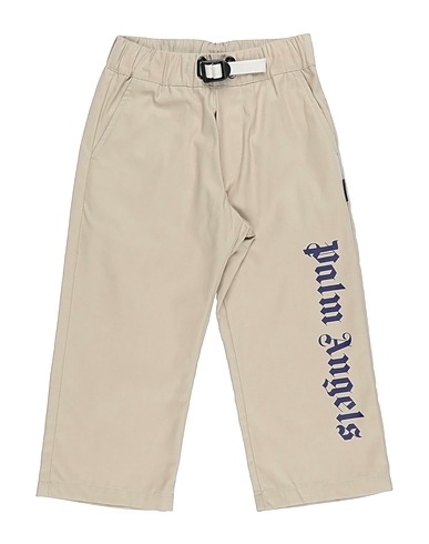 PALM ANGELS Pantalone Beige 100% Cotone