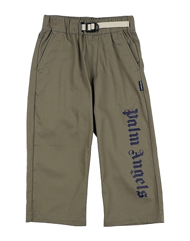 PALM ANGELS Casual trouser Military green 100% Cotton