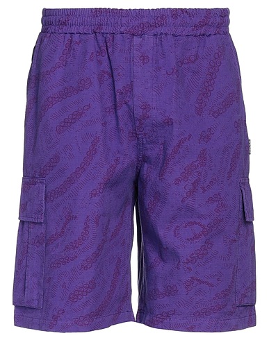 OCTOPUS Shorts & Bermuda Purple 100% Cotton