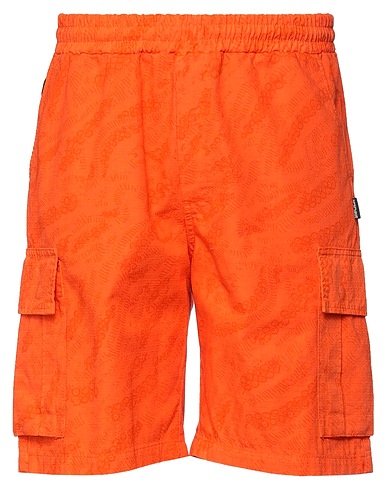 OCTOPUS Shorts & Bermuda Orange 100% Cotton