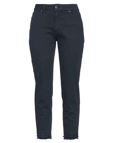 CIGALA'S Casual trouser Midnight blue 77% Cotton, 20% Polyester, 3% Elastane