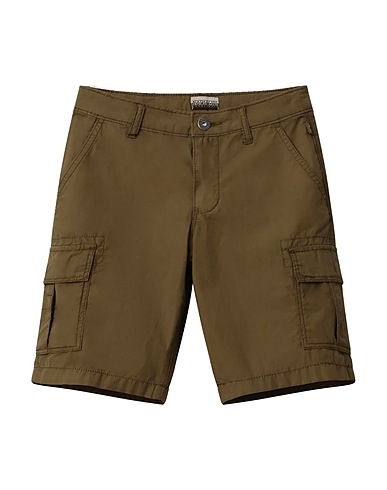 NAPAPIJRI Shorts & Bermuda Verde Cotone