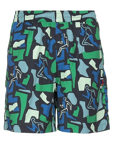 PUMA x BUTTER GOODS Shorts & Bermuda Green 100% Polyester