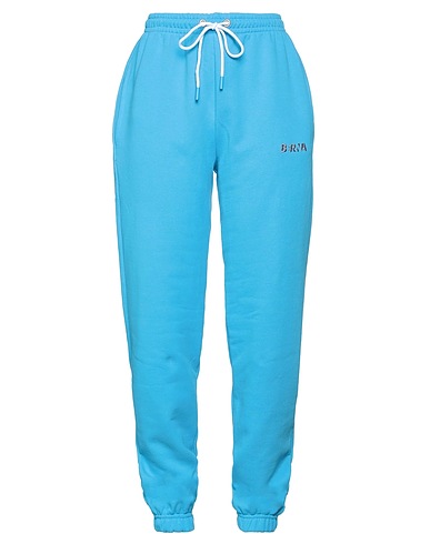 BERNA Casual pants Azure 100% Cotton