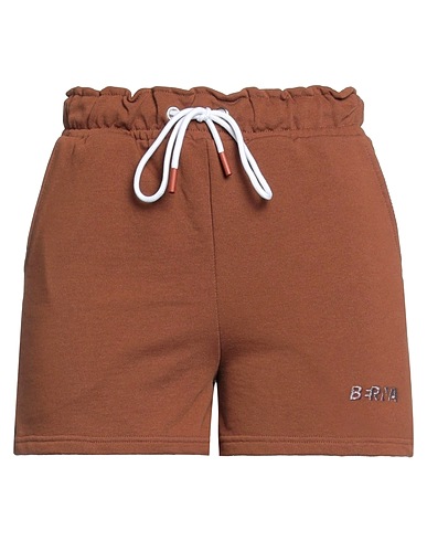 BERNA Pantalon en molleton Marron 100% Coton