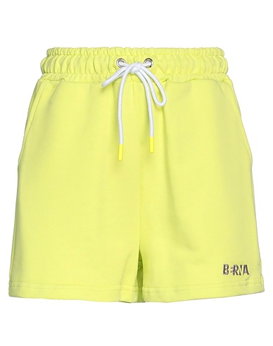 BERNA Shorts & Bermuda Lime green 100% Cotton
