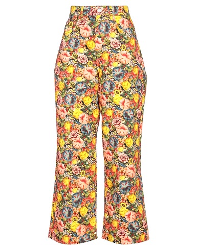 MARNI Denim pants Yellow 100% Cotton
