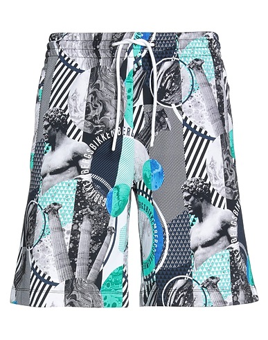 BIKKEMBERGS Shorts & Bermuda Black 100% Cotton