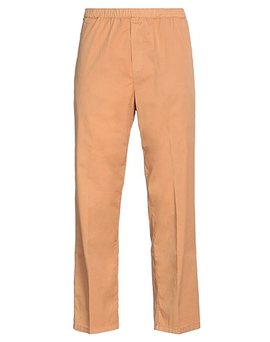 TRUE NYC® Casual trouser Camel 97% Cotton, 3% Elastane