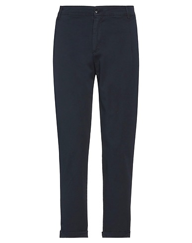 STILOSOPHY Casual trouser Midnight blue 98% Cotton, 2% Elastane
