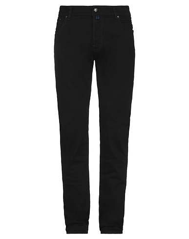 JACOB COHЁN Denim trousers Black 94% Cotton, 4% Polyester, 2% Elastane