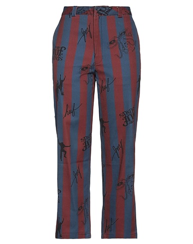 HUF Casual trouser Slate blue 100% Cotton