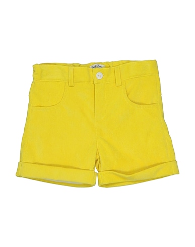 LITTLE BEAR Shorts & Bermuda Giallo 85% Poliestere, 13% Nylon, 2% Elastan