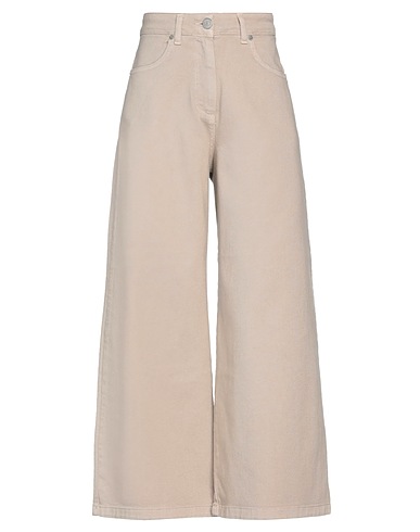 EXTE Denim pants Taupe 98% Cotton, 2% Elastane
