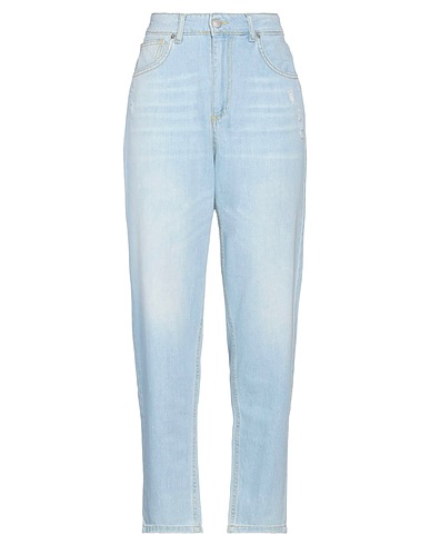 EXTE Denim pants Blue 100% Cotton