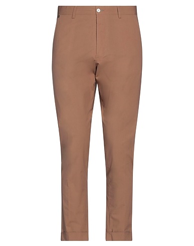 MESSAGERIE Chinos Marrone 97% Cotone, 3% Elastan