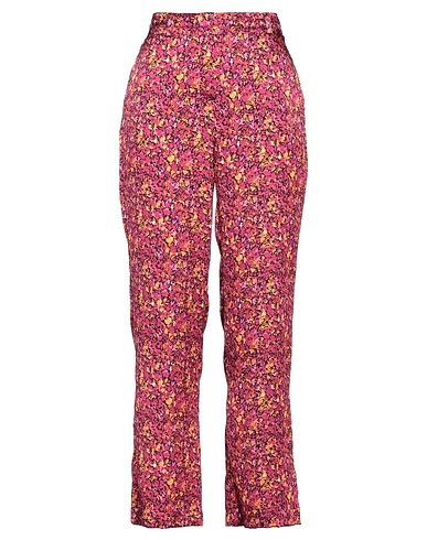 VILA パンツ ガーネット リサイクルポリエステル 50% / ポリエステル 50%