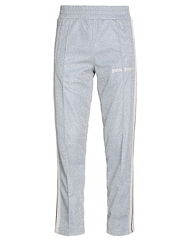 PALM ANGELS スウェットパンツ シルバー ポリエステル 64% / ナイロン 26% / 金属 10%
