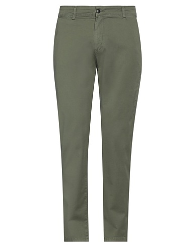 STILOSOPHY Chinos Verde militare 98% Cotone, 2% Elastan