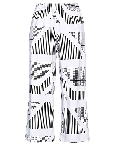 PRISM Casual trouser White 76% Polyamide, 16% Polyester, 8% Elastane