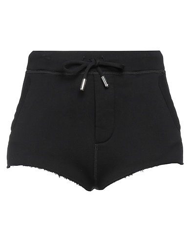 DSQUARED2 Shorts & Bermuda Black 100% Cotton, Elastane