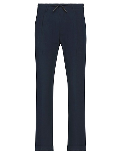 STILOSOPHY Casual pants Midnight blue 65% Viscose, 35% Linen
