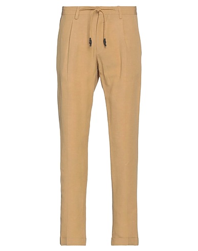 STILOSOPHY Casual pants Beige 65% Viscose, 35% Linen