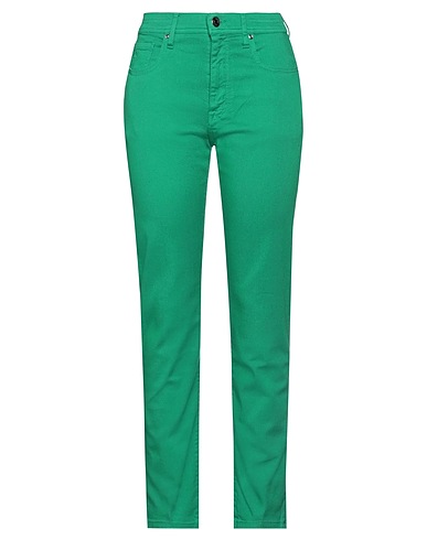 JACOB COHЁN Pantalon en jean Vert 93% Coton, 5% Élastomultiester, 2% Élasthanne, Polyester