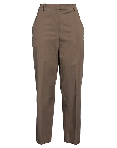 THEORY Casual pants Military green 98% Cotton, 2% Elastane