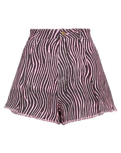 DIMORA Denim shorts Fuchsia 99% Cotton, 1% Elastane