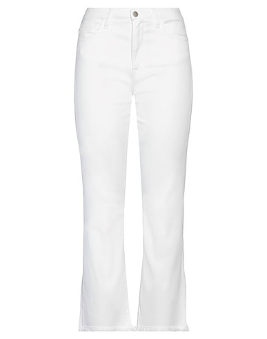 2W2M Pantalone Bianco 78% Cotone, 14% Lyocell, 6% Elastomultiestere, 2% Elastan