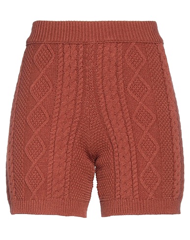 DIXIE Shorts & Bermudas Rostrot 52% Viskose, 28% Polyamid, 20% Polyester