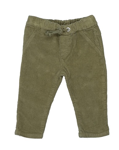 PLEASE Casual trouser Military green 98% Cotton, 2% Elastane