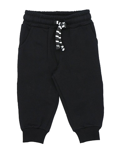 MANUEL RITZ Casual pants Black 95% Cotton, 5% Elastane