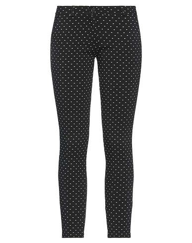 MR MASSIMO REBECCHI Pantalone Nero 65% Viscosa, 30% Nylon, 5% Elastan