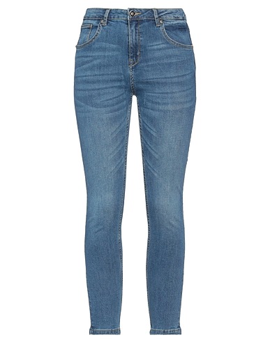 JOHN RICHMOND Denim pants Blue 92% Cotton, 6% Polyester, 2% Elastane