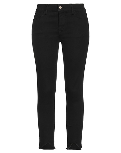 DIXIE Denim trousers Black 91% Cotton, 7% Polyester, 2% Elastane