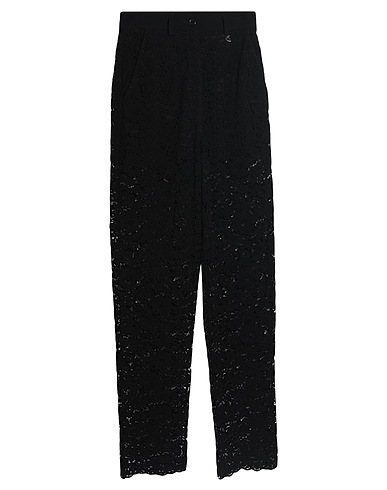 DIXIE Casual pants Black 46% Viscose, 39% Cotton, 15% Polyamide