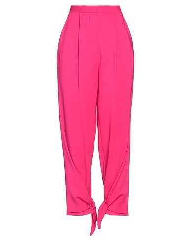 SIMONA CORSELLINI Casual trouser Fuchsia 96% Viscose, 4% Elastane