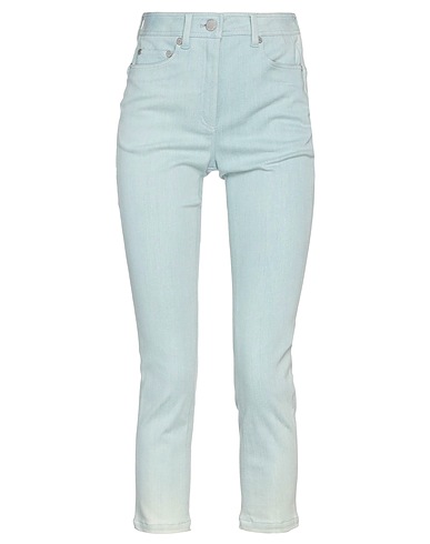 NEIL BARRETT Cropped jeans Blue 93% Cotton, 4% Elastane, 3% Polyester