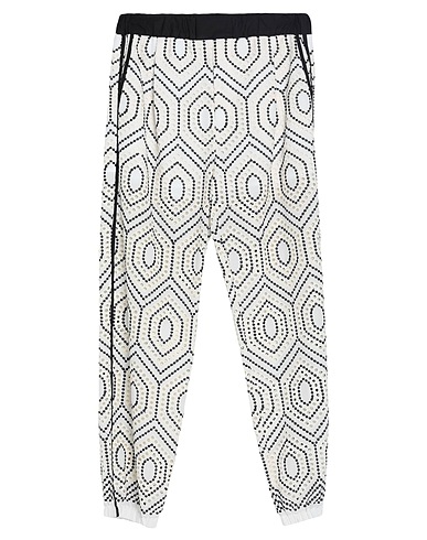 SIMONA CORSELLINI Casual trouser Black 60% Polyester, 40% Cotton
