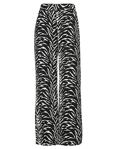 DIMORA Pantalone Nero 100% Viscosa