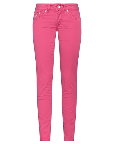 JACOB COHЁN Casual pants Fuchsia 100% Cotton