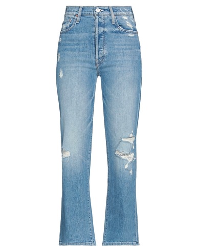 MOTHER Denim pants Blue 98% Cotton, 2% Elastane