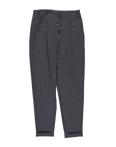 LIU •JO Casual trouser Grey 60% Polyester, 35% Viscose, 5% Elastane