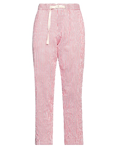 WHITE SAND Casual pants Red 84% Cotton, 16% Polyester