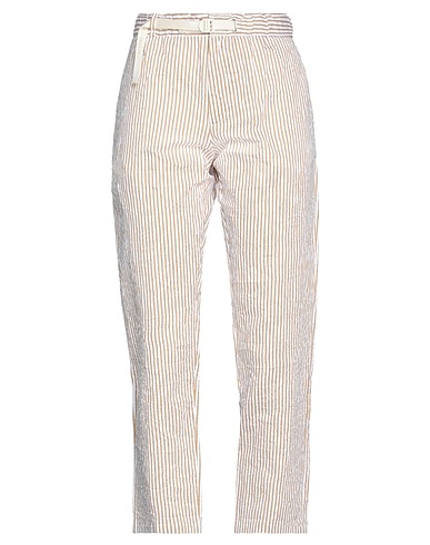 WHITE SAND Casual trouser Camel 84% Cotton, 16% Polyester