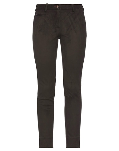 JACOB COHЁN Casual trouser Dark brown 92% Polyester, 8% Elastane